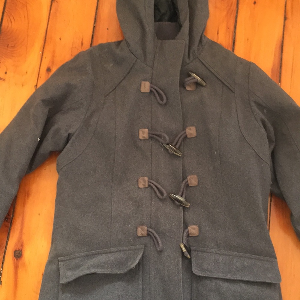 Merrell Grey Lined Warm Winter Coat Size M